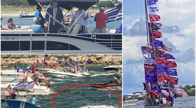 Several boats sink at Trump boat parade on Texas lake